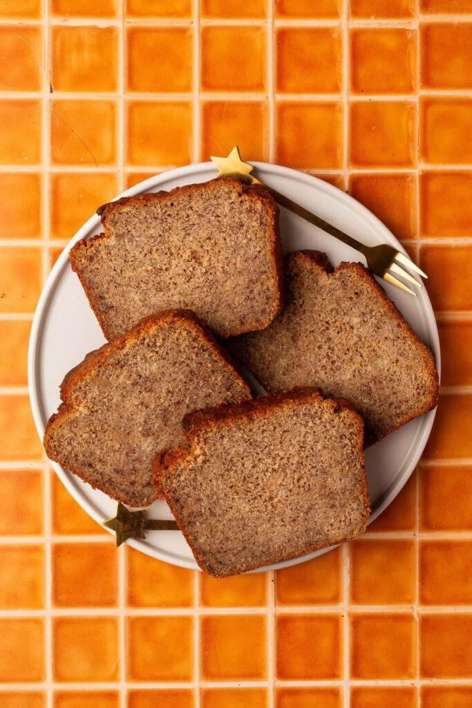 Bananų duona iš grikių miltų