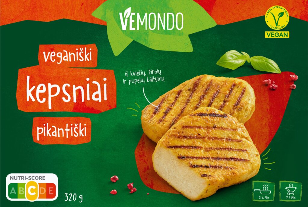 Augaliniai Vemondo kepsniai