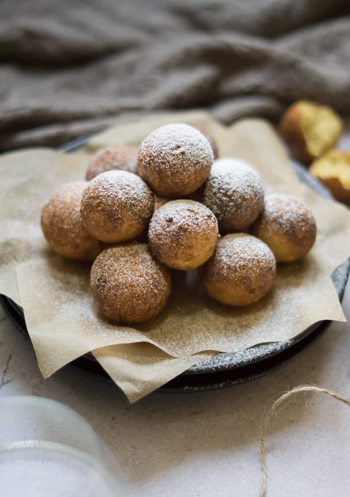 Spurgos iš tofu varškės sūrio