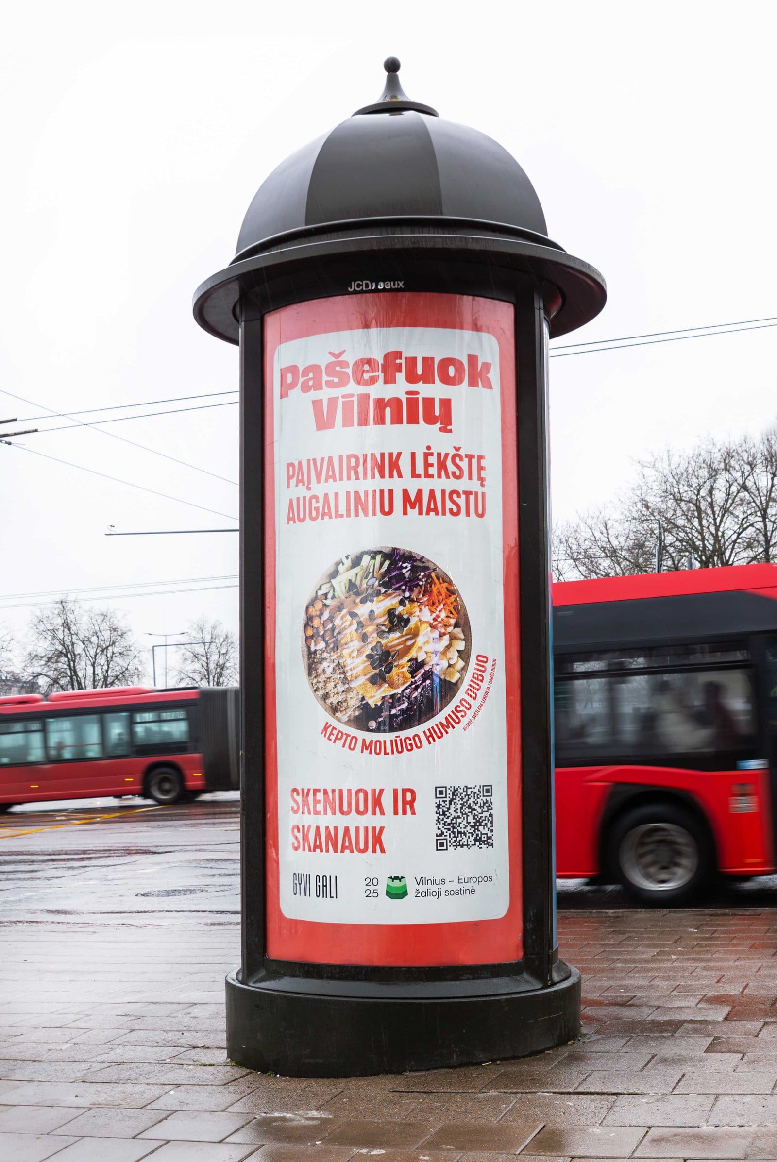 Vilnius žalioji sostinė kolona